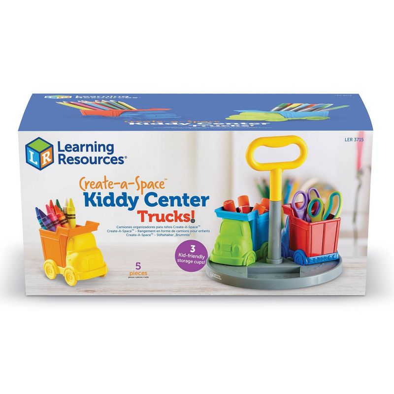 Learning Resources Create-a-Space Kiddy Center - Trucks!, 4 of 5
