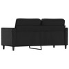 vidaXL Sofa Chair Upholstered Single Sofa Chair for Living Room Faux Leather - Black 55.1" - 4 of 4
