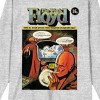 Pink Floyd Comic Crew Neck Long Sleeve Athletic Heather Men's Tee - 2 of 2