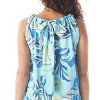 Beach House Style Floral Print Colette Adjustable Tank Dress - 3 of 3