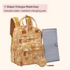 BabbleRoo Polyester Diaper Bag Backpack for Stylish Parents, Spacious Baby Bag, Versatile Baby Diaper Bag - 4 of 4