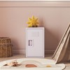 Little Seeds Casey Kids Stackable Mini Metal Storage Locker - 2 of 4