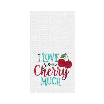 C&F Home Love You Cherry Much Kitchen Towel