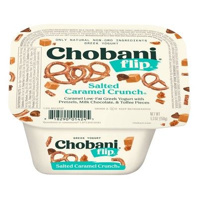 Chobani Flip Salted Caramel Low Fat Greek Yogurt - 5.3oz