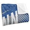Blinn College Fan Zone Silky Touch Super Soft Throw Blanket 50x60 - 3 of 4
