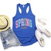Simply Sage Market Spring Vibes Arched Varsity Racerback Tank - 4 of 4