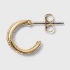 Ear Cuff And Hoop Earring Set 3pc - A New Day™ Gold : Target