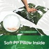 Chery Life 2 Pack Outdoor Throw Pillows, Waterproof & Fade-Resistant Patio Cushions (18x18 Inch) - 3 of 4