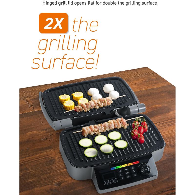 COMMERCIAL CHEF Indoor Grill, 3 of 7