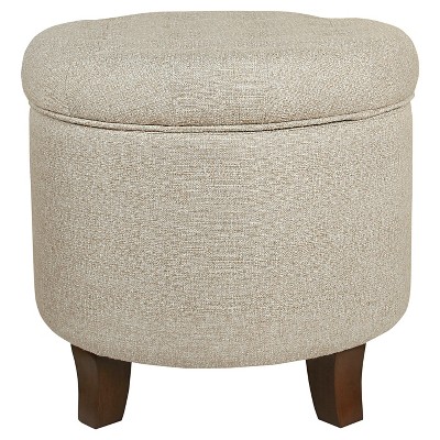 tufted storage ottoman target