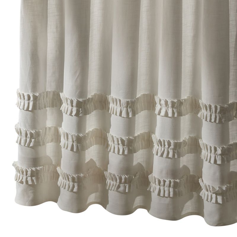 Park Designs Colette Ruffle Shower Curtain, 5 of 6