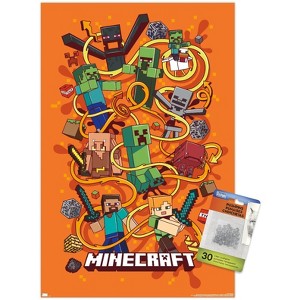 Trends International Minecraft - Funtage Unframed Wall Poster Prints - 1 of 4