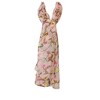 Wrapables Lightweight Bird Print Long Scarf, Pink - 4 of 4