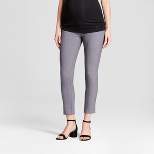 Under Belly Ankle Skinny Maternity Trousers - Isabel Maternity by Ingrid & Isabel™ Heather Gray 8