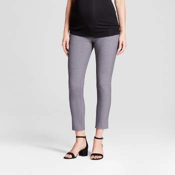 Under Belly Ankle Skinny Maternity Trousers - Isabel Maternity by Ingrid & Isabel™ Heather Gray 16
