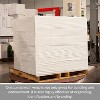 PSBM 1 Roll Opaque White Machine Length Hand Stretch Wrap, 20 in. x 5000 Ft. x 80 Ga - 2 of 4