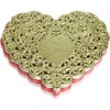 School Smart Paper Die-cut Heart Lace Doily, 4 Inches, Assorted Color, Pack  Of 100 : Target