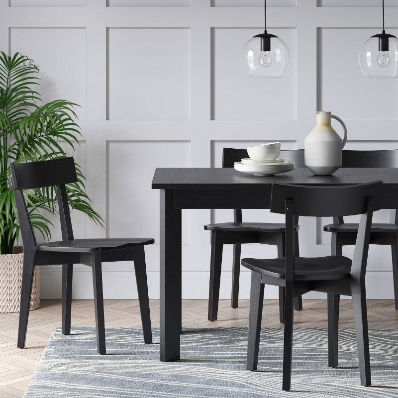 Set of 2 Bombelli Modern Dining Chair Black - Threshold&#8482;, 3 of 13