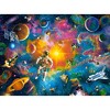 2000 Piece Jigsaw Puzzle, Man in Space, Sparkling stars, Astronaut, Space scene, Adult Puzzle, Castorland C-200849-2 - 2 of 4