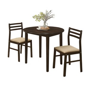 Simple Relax 3-Piece Dining Set with Drop Leaf - 1 of 4