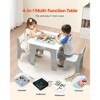 Kids Activity Table and 2 Chairs Set – Multi-Play or Classic Style for Toddlers - 4 of 4