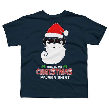 Boy's Design By Humans This Is My Christmas Pajama Shirt Gamer Video Game Santa By TELO213 T-Shirt