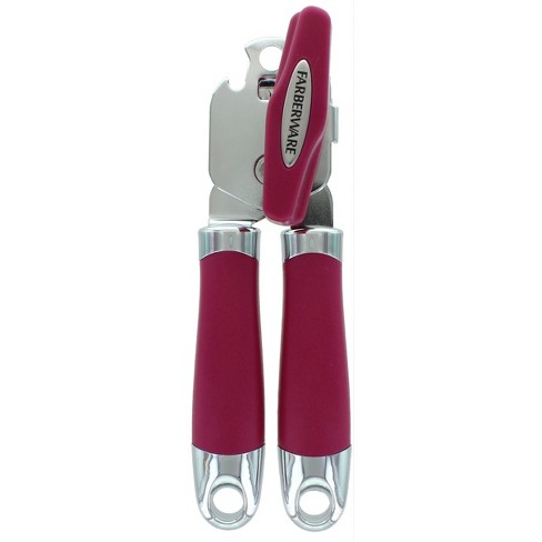 Farberware Professional 2 Stainless Steel Can Opener, Cushioned Ergonomic Handles & Built In Bottle Opener - image 1 of 4