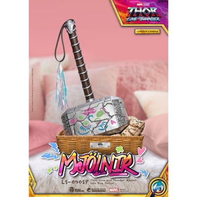 MARVEL Thor : Love and Thunder Mjolnir Life Size Statue Special Edition (Love Ver.) (Life Size)