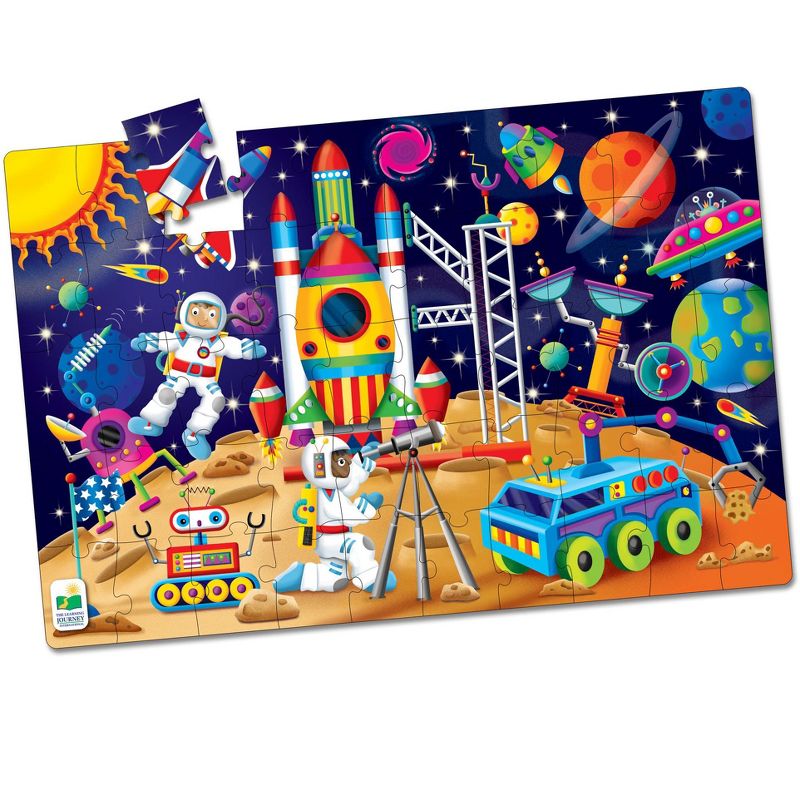 The Learning Journey Jumbo Floor Puzzles Out In Space (50 pieces), 1 of 6