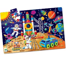The Learning Journey Jumbo Floor Puzzles Out In Space (50 pieces)