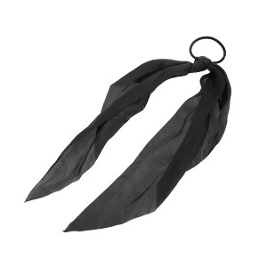 Unique Bargains Solid Triangle Ribbon Hair Elastic Band 1 Pc - 1 of 4