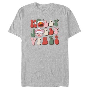 Men's Sesame Street Holly Jolly Vibes T-Shirt - 1 of 4
