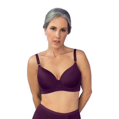 Leonisa Laced Balconette Push-Up Bra with Wide Underbust Band