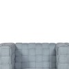 Acme Furniture Saree Accent Chair Light Teal Chenille/White Finish - 3 of 4