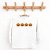 The Juniper Shop Four Pumpkins Youth Long Sleeve Tee - 2 of 4