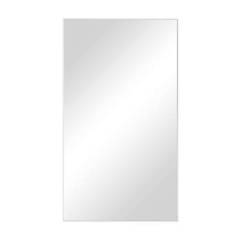 Contemporary Wood Rectangle Shaped Wall Mirror with Thin Minimalistic Frame - Olivia & May