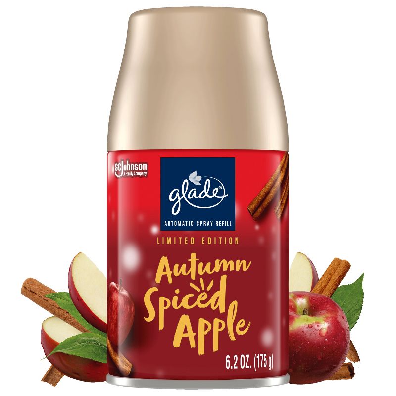 Glade Automatic Spray Air Freshener - Autumn Spiced Apple - 6.2oz, 1 of 18