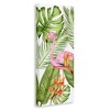 Stupell Industries Tropical Plants & Flamingo, 13" x 30" - 3 of 4