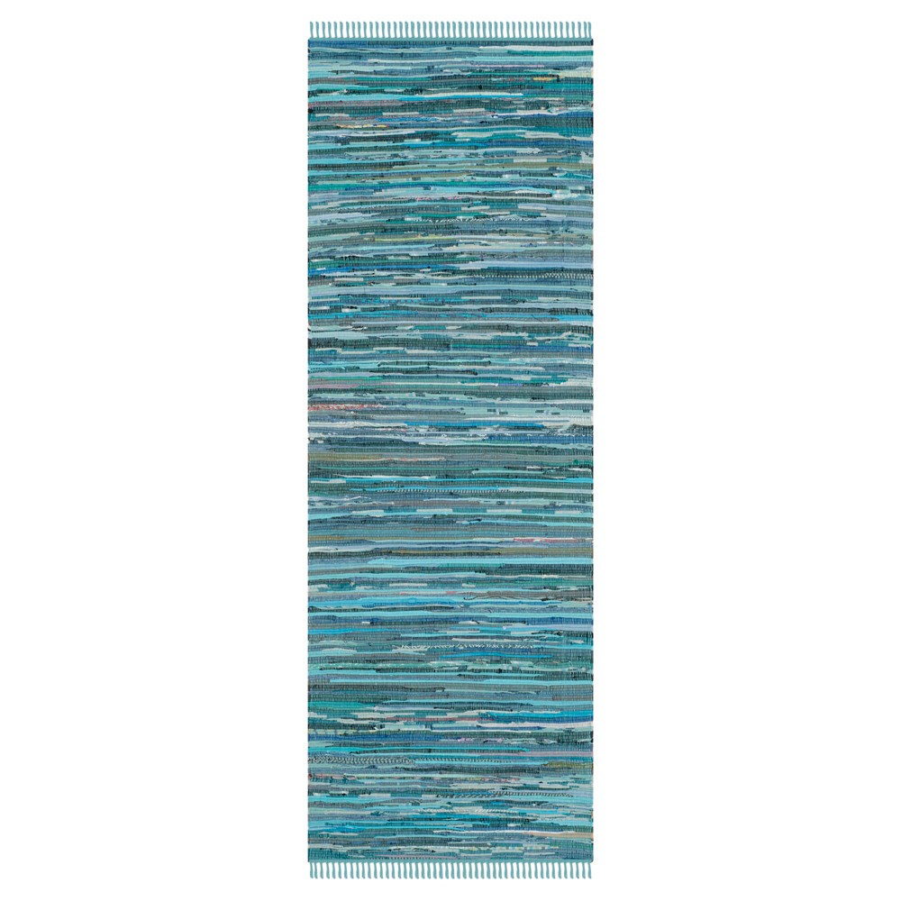 Huddersfield Runner - Blue / Multi - (2'3inx10' ) - Safavieh