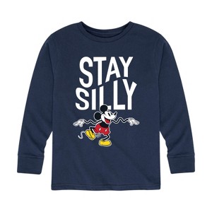 Boys' - Disney - Stay Silly Long Sleeve Graphic T-Shirt - 1 of 4