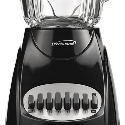 Brentwood 12 Speed Blender Glass Jar in Black - Thumbnail 4