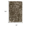 Gold Shag Hand Tufted Area Rug - 3 of 4