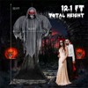 SEVOBAL Halloween Party Decorations Set All-Purpose Halloween Ornaments Multi-Scene Holiday Vibe for Gatherings Displays, Gray, 45"*30"*30" - 3 of 4