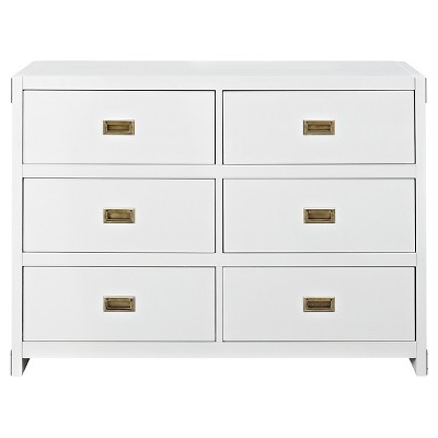 target white dresser