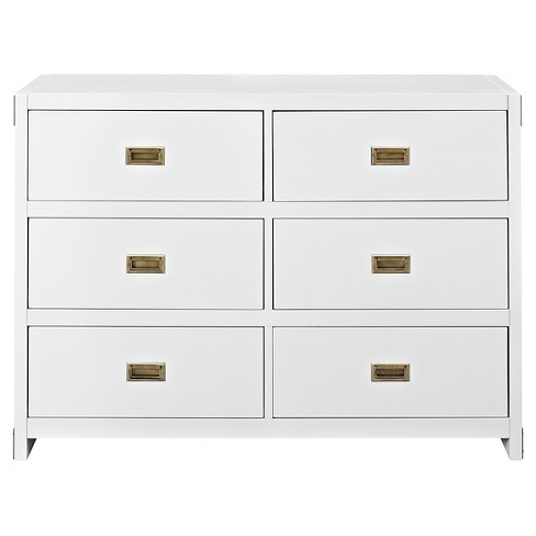 Baby Relax Miles Campaign Dresser White Target