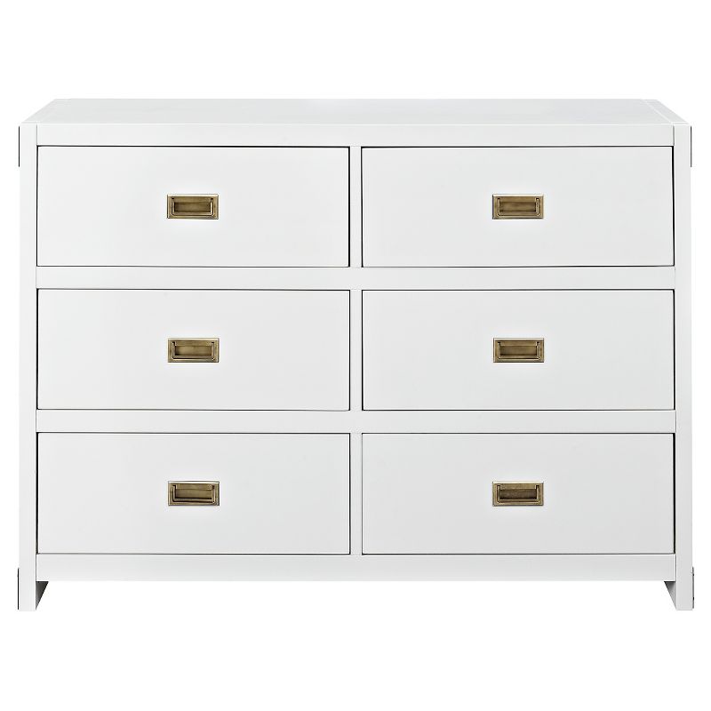 Baby Relax Georgia Campaign Dresser - White, 1 of 8