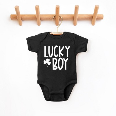 The Juniper Shop Lucky Boy Baby Bodysuit