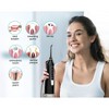 COSLUS Water Dental Flosser Teeth Pick: Portable Cordless Oral Irrigator 300ML Rechargeable Travel Irrigation Cleaner Electric Flossing Machine - 3 of 4