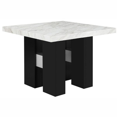 CAVINAS Dining Table Kitchen Table 48” Square Bar Table for Dining Room