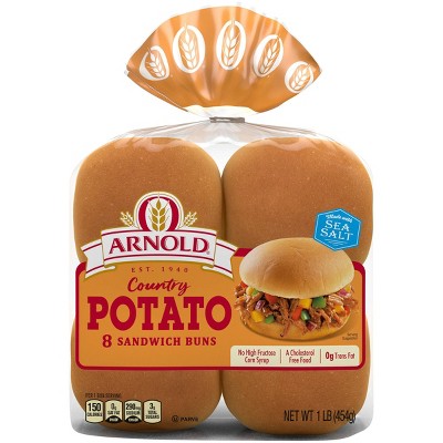 Arnold Potato Hamburger Buns - 15oz/8ct